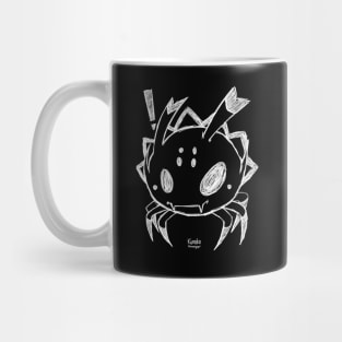 Kumoko Pencil Drawing Fanart from So I'm a Spider, So What? / Kumo Desu ga Nani ka Anime Manga - Black Mug